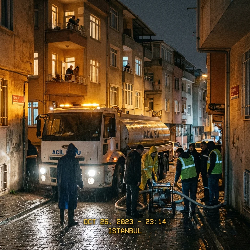 İstanbul su kesintisi rehberi